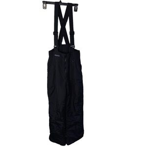 Columbia Women's Size S Snow Bibs Pants Overalls Ski Snowboard Winter Black